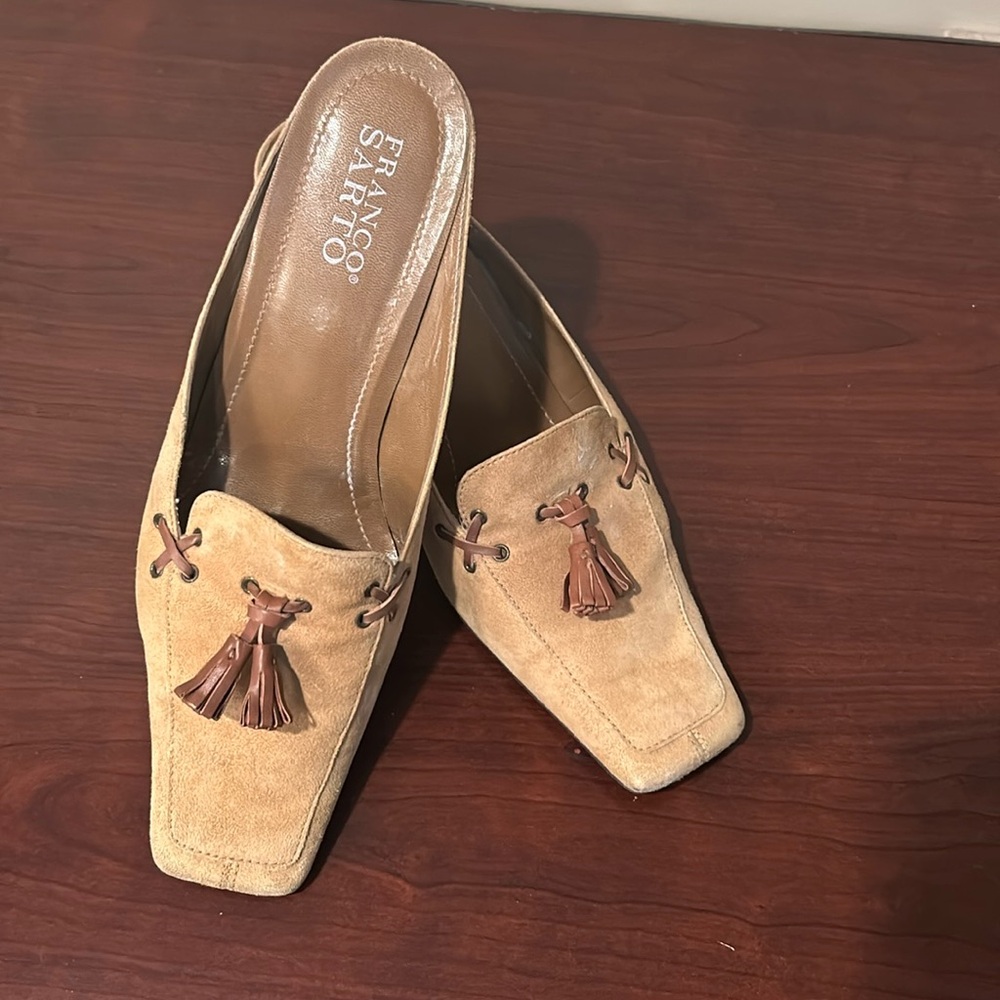 Gorgeous Suede Mules!
